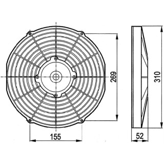 20702100  ELECTROVENTILADOR ASP 12V