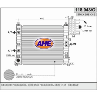 118043/O  MERCEDES Vito 113-114-108D-110CDI