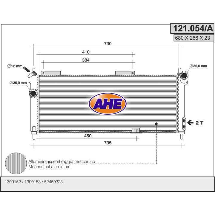 121054/A  OPEL Combo B 1.2-1.4