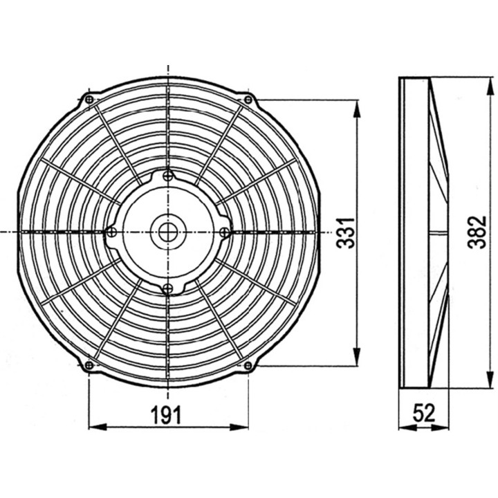 20166038  ELECTROVENTILADOR ASP 350MM 12V