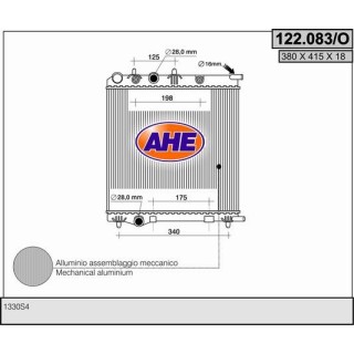 122083/O  PEUGEOT 207 1.6 16V / CITROËN C3 (09-) 1.4 i