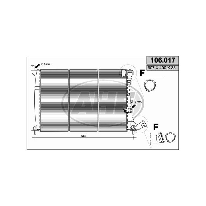 106017  CITROEN Xantia 1.9/2.1 Turbodiesel