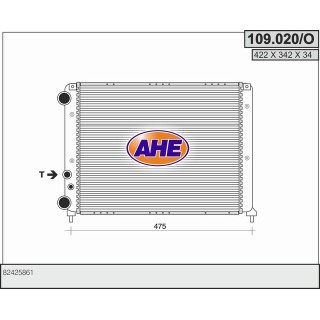 109020/O  RAD LANCIA Delta I HF 4WD 87-93