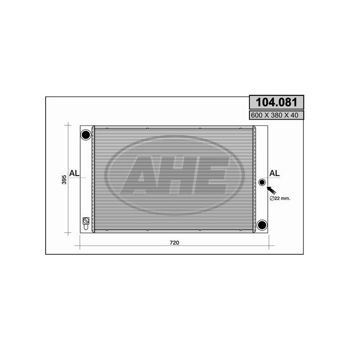 104081  RAD BMW Serie 7 E65 730D/740D AC AT 02-