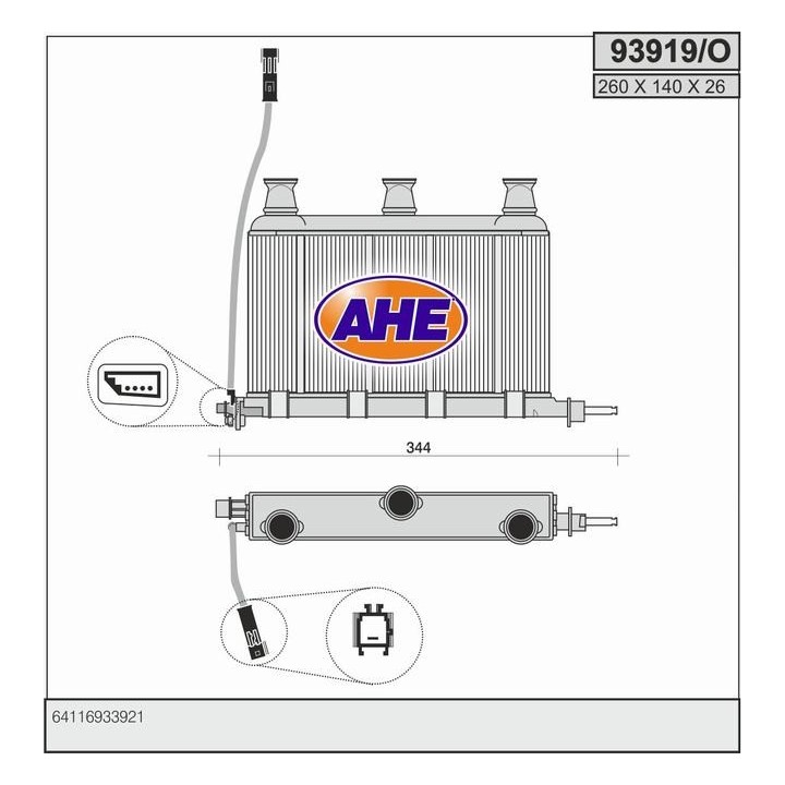 93919/O  BMW SERIE 5 (E60 / E61) 520d/525d/530d/535d