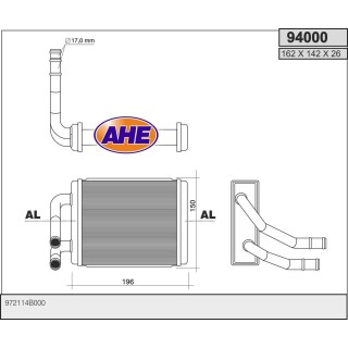 94000  HYUNDAI H-100   96-