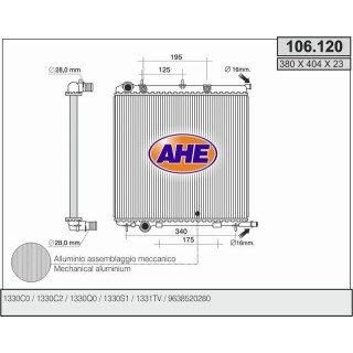 106120  CITROEN C 2 1.1-1.4-1.6 16V