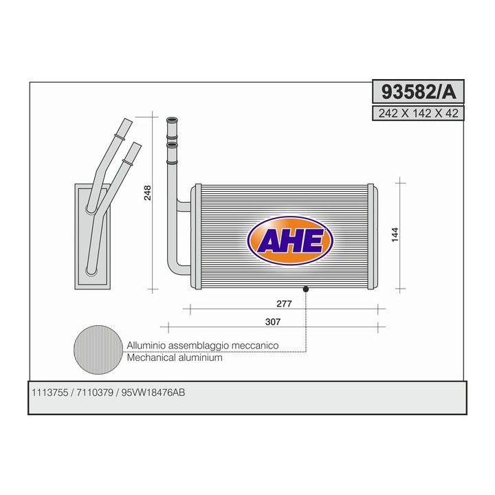 93582/A  FORD Transit Furgonato (E_ _) -- 1991/20002.5 Die