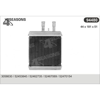 94480  HEATER CORE
