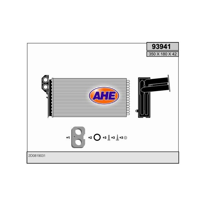 93941  HEATER VOLKSWAGEN LT 28-46 II Furgonato (2DX0AE)