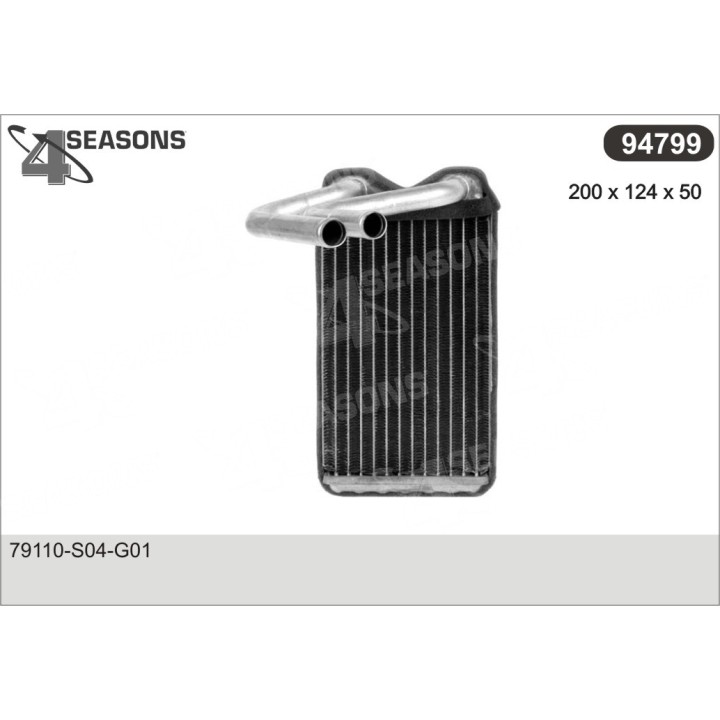 94799  HEATER CORE HONDA CIVIC