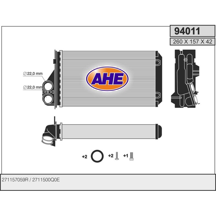 94011  NISSAN Primastar / Opel Vivaro / Renault Trafic  0