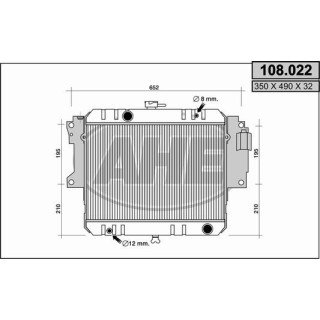 108022  RAD DAIHATSU Feroza 1.6i 88-92