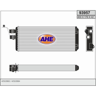 93957  HEATER IVECO Stralis MT/AT  02-