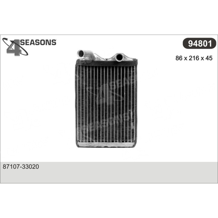 94801  HEATER CORE