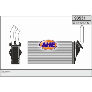 93531  HEATER CORE CITROEN AX I