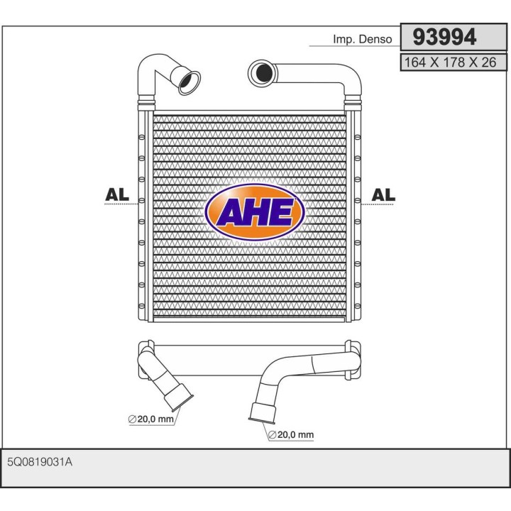 93994  VOLKSWAGEN GOLF VII