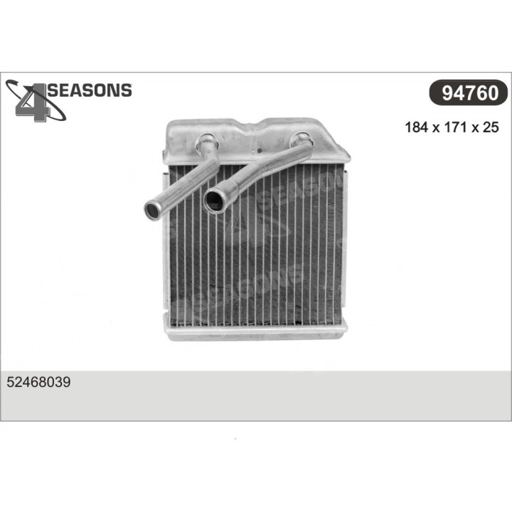 94760  HEATER CORE AMERICA