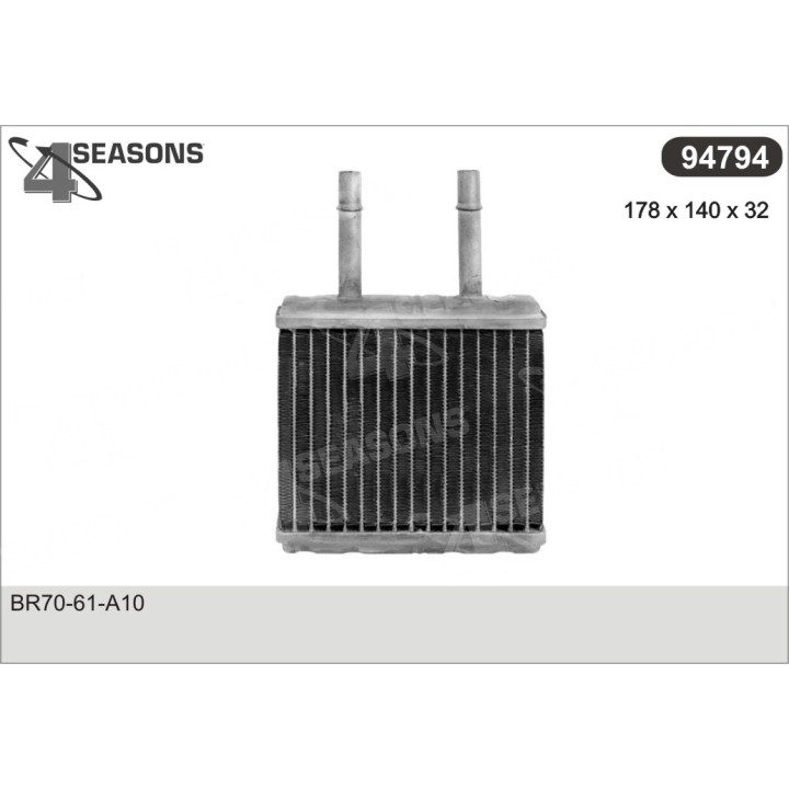 94794  HEATER CORE  MAZDA 90-95