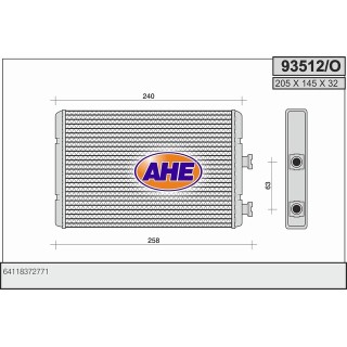 93512/O  BMW Serie 3 (E46) 318 / 328