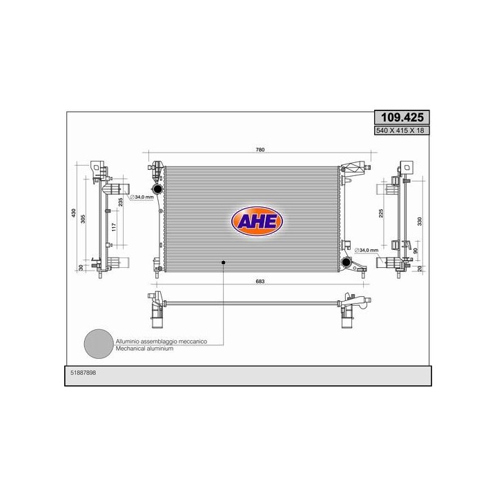 109425  FIAT 500L 1.4 +/-AC M/AT  12-