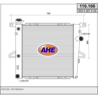 110166  Rad. FORD Explorer 4.0 AT 01.97-04.03