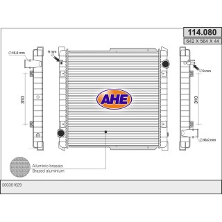 114080  RAD IVECO EuroCargo 00-