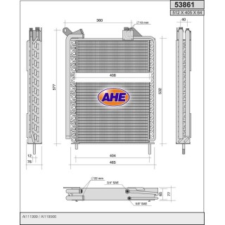 53861  JOHN DEERE 6000/6400 Series 4 Cylinde