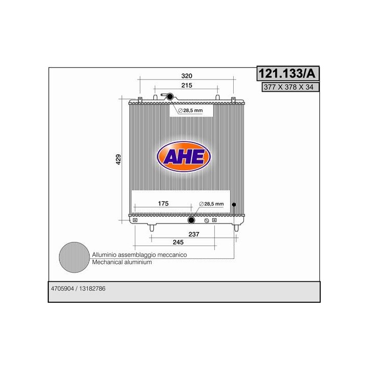 121133/A  OPEL Agila 1.0 Twinport 12V- 1.2 Twinport 16V