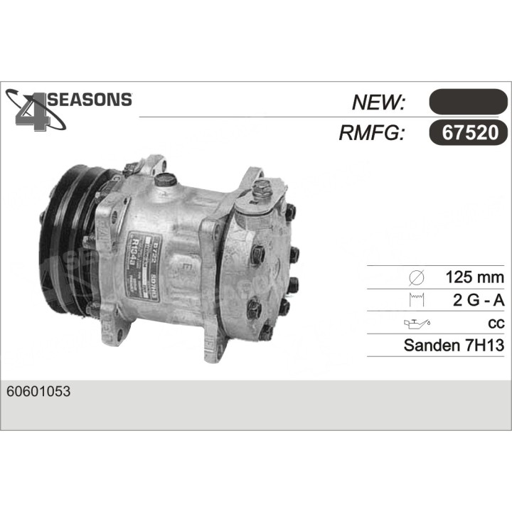 67520  COMPRESOR  ALFA 145/146