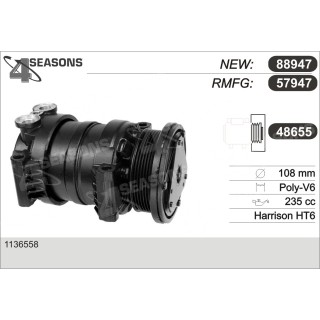 57947  COMPRESOR  CHEVROLET/GMC