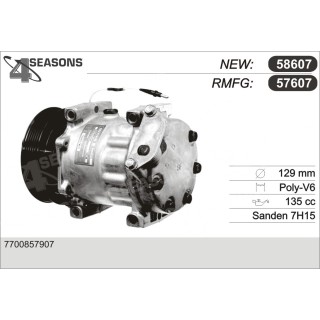 57607  COMPRESOR  RENAULT LAGUNA