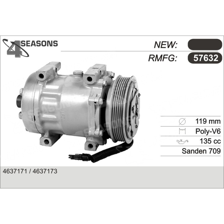 57632  COMPRESOR  CHEROKEE