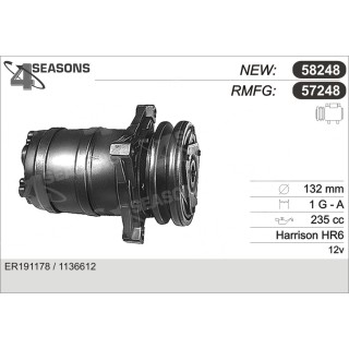 57248  COMPRESOR  KOMATSU EXCAVATOR