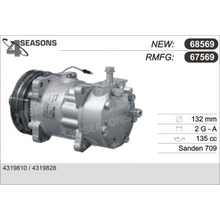 67569  COMPRESOR  SAAB 9000
