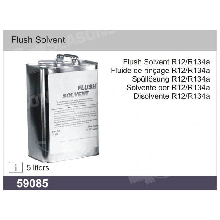 59085  LIMPIADOR PARA CIRCUITOS A.A - FLUSH SOLVENTL 5 LITROS