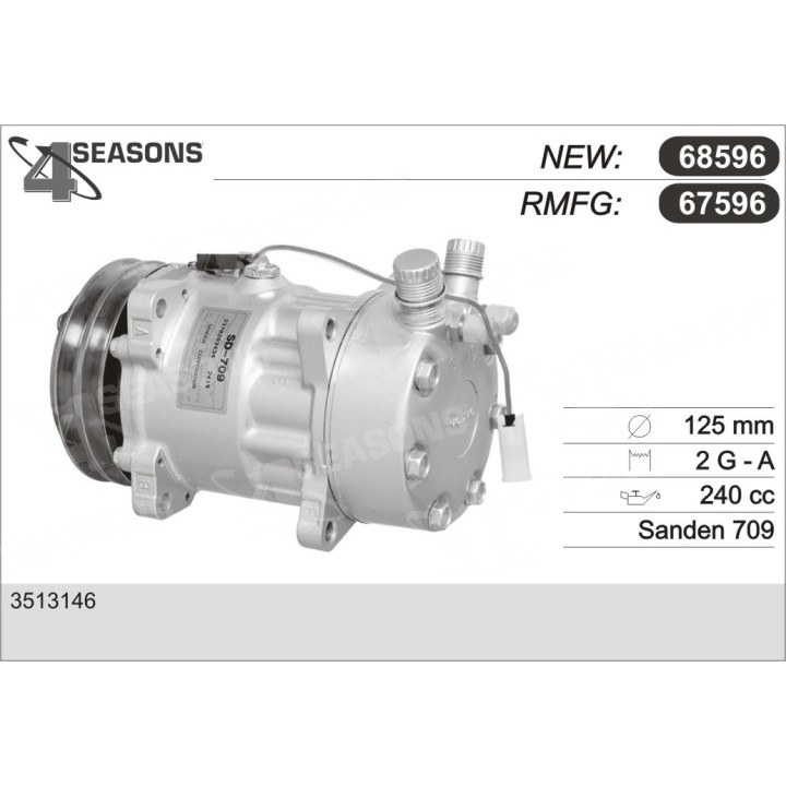 67596  COMPRESOR  VOLVO