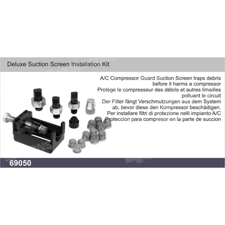 69050  COMPRESSOR TOOL - DELUXE SUCTION SCREEN INSTALLATI INSTALADOR DE FILTROS