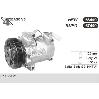 67400  COMPRESOR  ROVER MGF 95-02