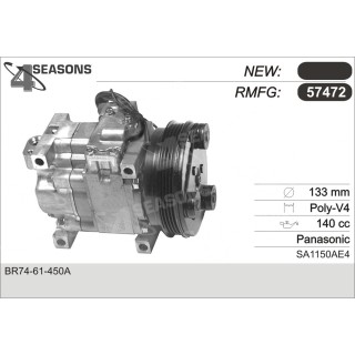 57472  COMPRESOR  MAZDA