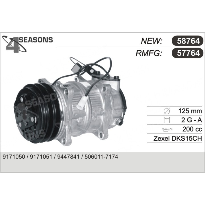 57764  COMPRESOR  VOLVO 940 90-96