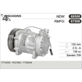 67508  COMPRESOR  FIAT CROMA/THEMA