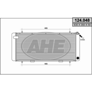 124048  Rad. ROVER Landrover 110
