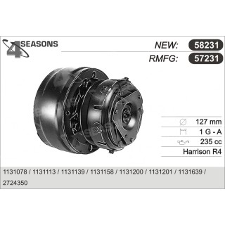 57231  COMPRESOR  MASSEY FERGUSON COMBIN 8500 SERIES