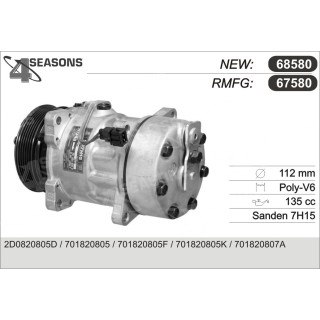 67580  COMPRESOR  VW TRANSPORTER