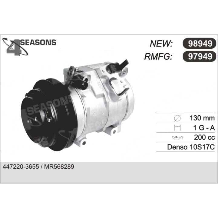 97949 Cmp New MITSUBISHI Pajero 3.2DiD 04.00-