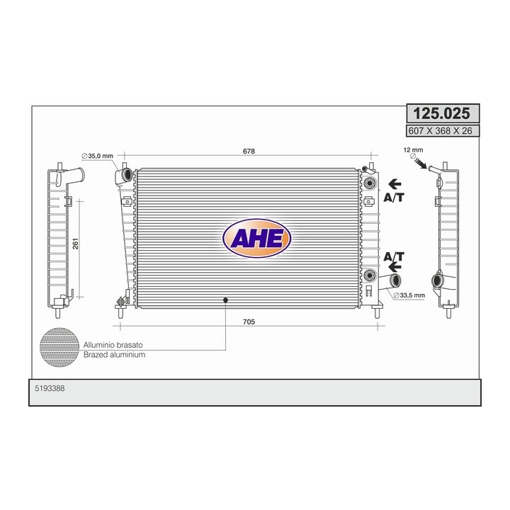 125025  SAAB 9-5 2.0/2.3/2.3Turbo +/-AC AT 05-10
