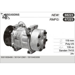 67223  COMPRESOR  RVI PREMIUM / KERAX