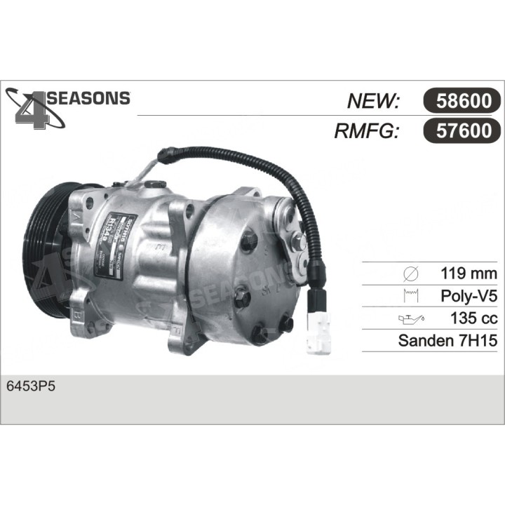 57600  COMPRESOR  PSA XM/205/605