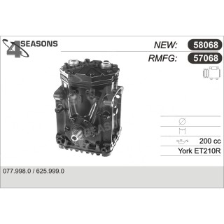 57068  COMPRESOR  CLAAS JAGUAR